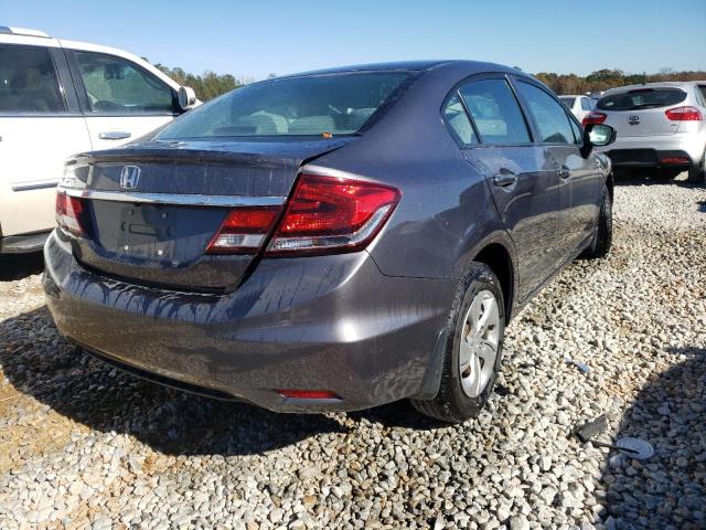 Photo 3 from auction – 2014 HONDA CIVIC LX with VIN 19XFB2F59EE048839