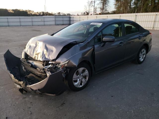 HONDA CIVIC LX 2015 with VIN 19XFB2F56FE118752 - Photo from auction