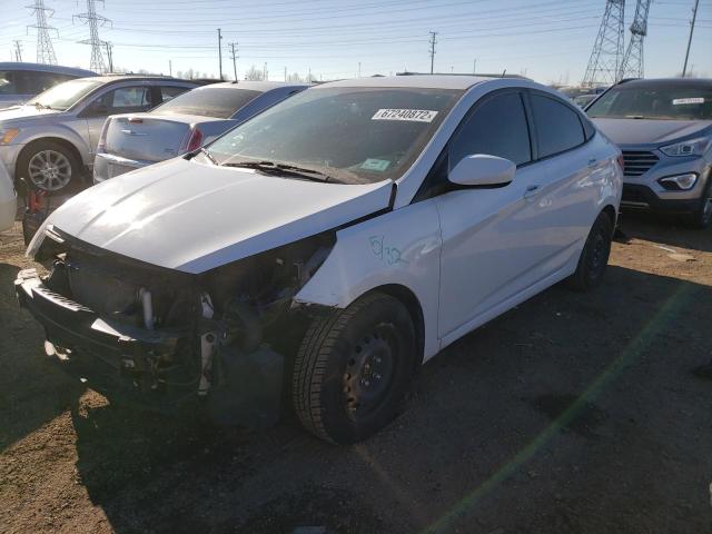 HYUNDAI ACCENT SE 2017 with VIN KMHCT4AE3HU358389 - Photo from auction