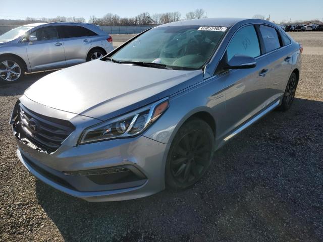 HYUNDAI SONATA SPO 2016 with VIN 5NPE34AF6GH273464 - Photo from auction