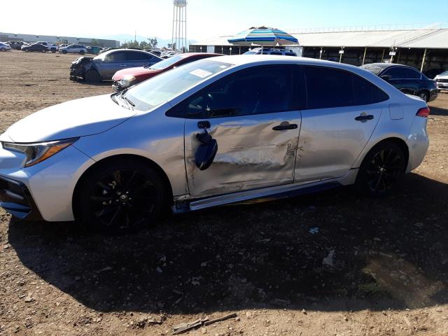 TOYOTA COROLLA SE 2021 with VIN 5YFS4MCE6MP068407 - Photo from auction