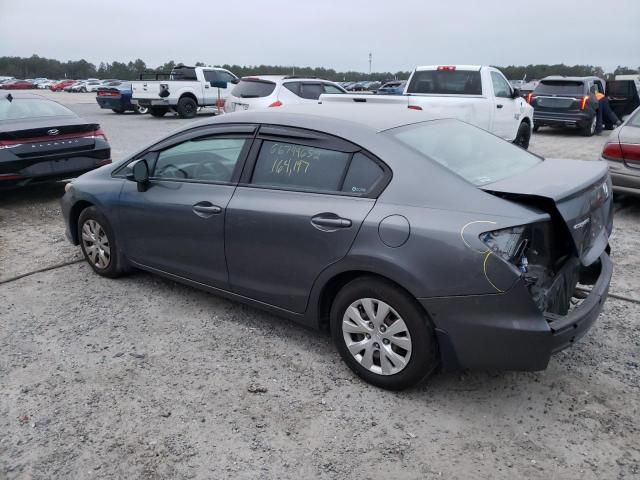 Photo 2 from auction – 2012 HONDA CIVIC LX with VIN 19XFB2F56CE071959