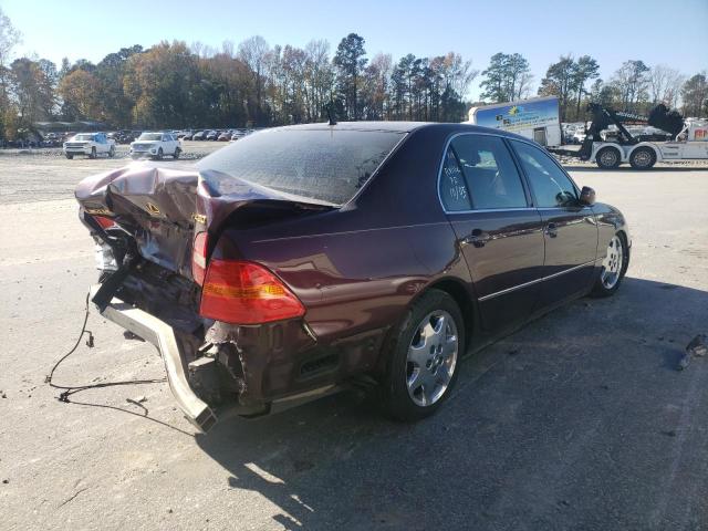 Photo 3 from auction – 2002 LEXUS LS 430 with VIN JTHBN30FX20065018