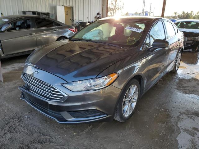FORD FUSION SE 2017 with VIN 3FA6P0HD8HR364021 - Photo from auction