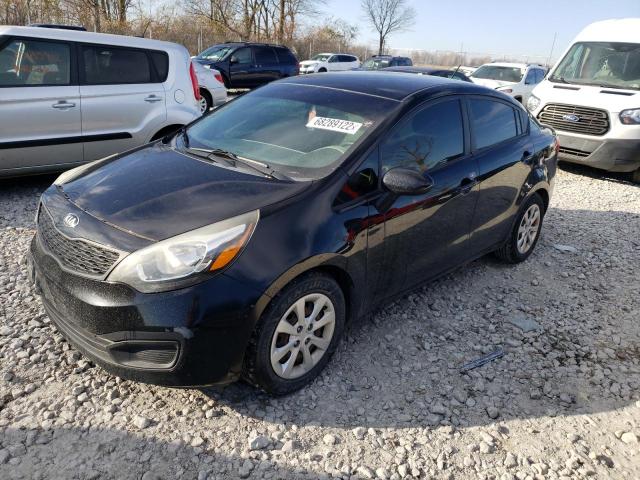 KIA RIO LX 2013 with VIN KNADM4A36D6189453 - Photo from auction