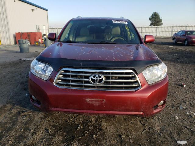 Photo 5 from auction – 2009 TOYOTA HIGHLANDER with VIN JTEES42A792117990