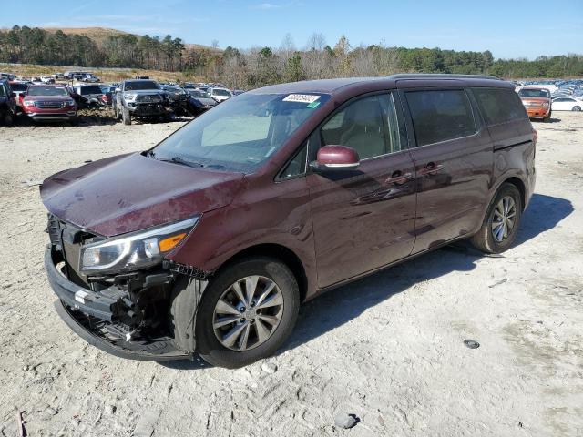 KIA SEDONA LX 2017 with VIN KNDMB5C18H6284693 - Photo from auction