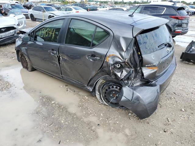 Photo 2 from auction – 2012 TOYOTA PRIUS C with VIN JTDKDTB36C1504864