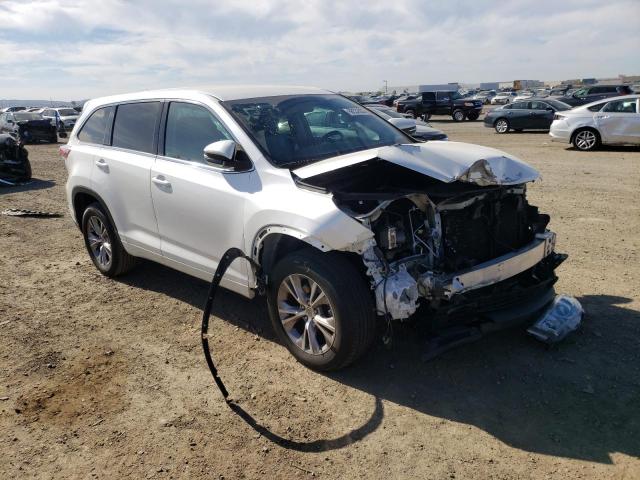 Photo 4 from auction – 2015 TOYOTA HIGHLANDER with VIN 5TDZKRFHXFS100017