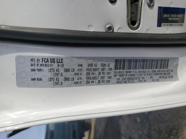 Photo 14 from auction – 2019 JEEP CHEROKEE T with VIN 1C4PJMBX5KD313716