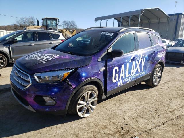FORD ESCAPE SE 2018 with VIN 1FMCU0GD3JUD02804 - Photo from auction
