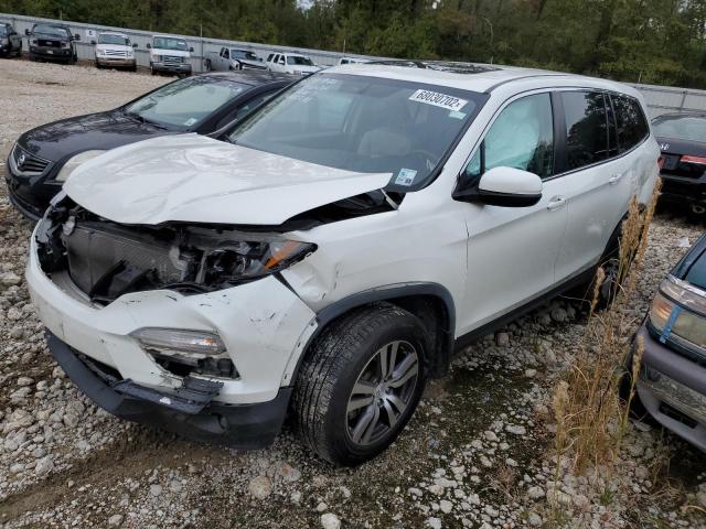 HONDA PILOT EXL 2017 with VIN 5FNYF6H53HB005288 - Photo from auction