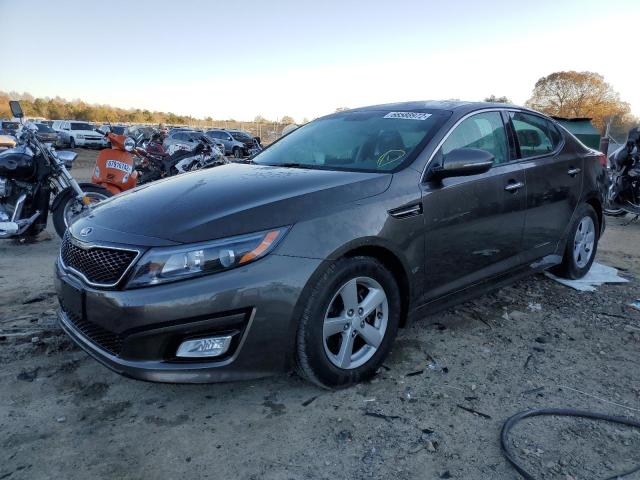 KIA OPTIMA LX 2015 with VIN 5XXGM4A70FG374878 - Photo from auction