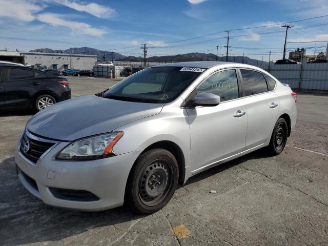 NISSAN SENTRA S 2014 with VIN 3N1AB7AP4EL654810 - Photo from auction