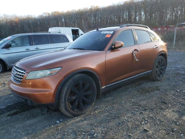 INFINITI FX35 2005 with VIN JNRAS08W35X207150 - Photo from auction