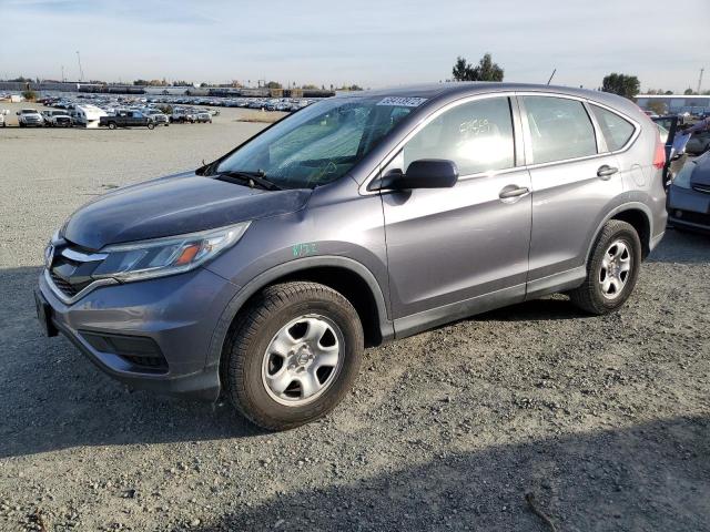 HONDA CR-V LX 2016 with VIN 2HKRM3H36GH501189 - Photo from auction