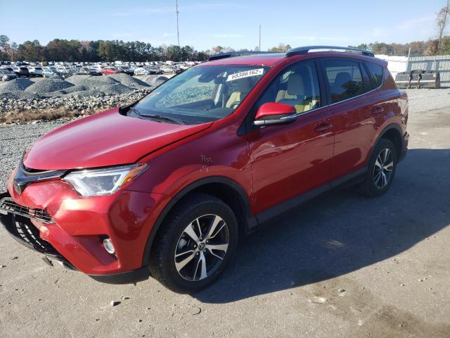 TOYOTA RAV4 XLE 2017 with VIN 2T3WFREV2HW347645 - Photo from auction