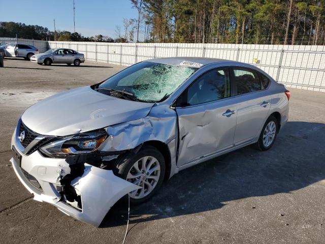 NISSAN SENTRA S 2018 with VIN 3N1AB7AP1JL654693 - Photo from auction
