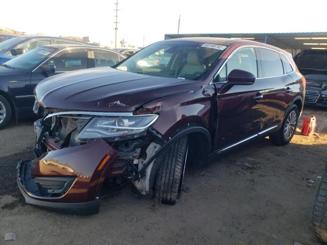 LINCOLN MKX SELECT 2018 with VIN 2LMPJ8KP1JBL12218 - Photo from auction