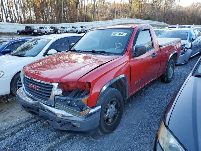 GMC CANYON 2005 with VIN 1GTCS148658197570 - Photo from auction