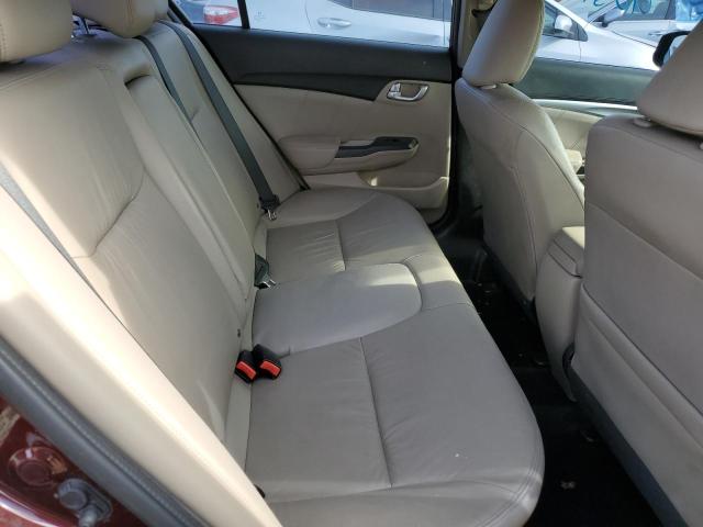 Photo 10 from auction – 2013 HONDA CIVIC EXL with VIN 19XFB2F97DE202904