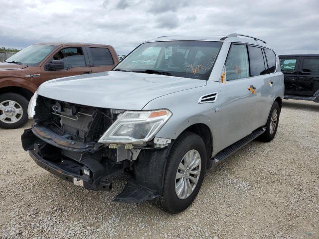 NISSAN ARMADA SV 2017 with VIN JN8AY2NC4H9502629 - Photo from auction