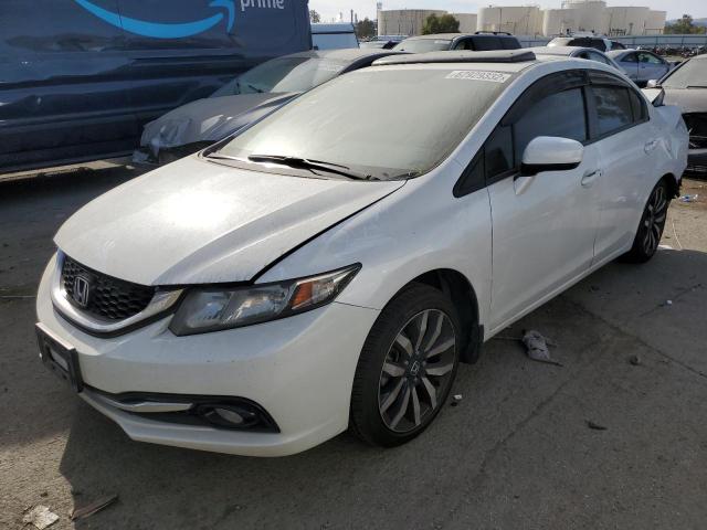 Photo 1 from auction – 2015 HONDA CIVIC EXL with VIN 19XFB2F98FE257610