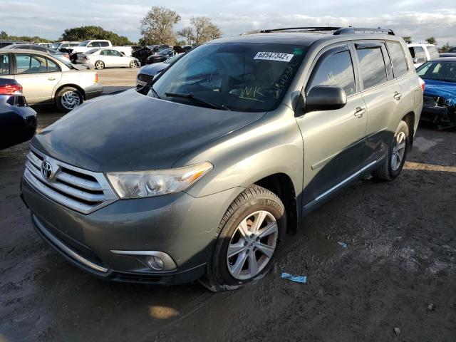 TOYOTA HIGHLANDER 2012 with VIN 5TDZK3EH5CS069513 - Photo from auction