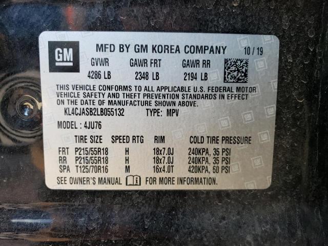 Photo 14 from auction – 2020 BUICK ENCORE PRE with VIN KL4CJASB2LB055132