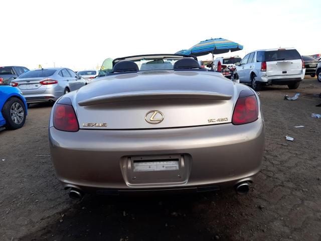 Photo 6 from auction – 2002 LEXUS SC 430 with VIN JTHFN48Y820032337