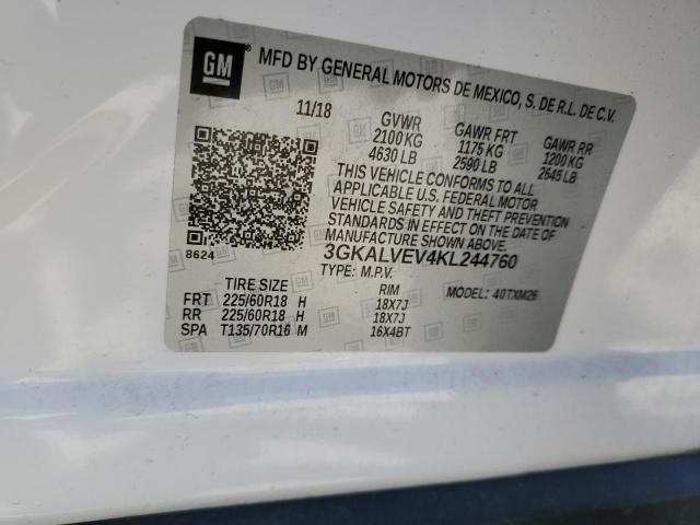 Photo 14 from auction – 2019 GMC TERRAIN SL with VIN 3GKALVEV4KL244760