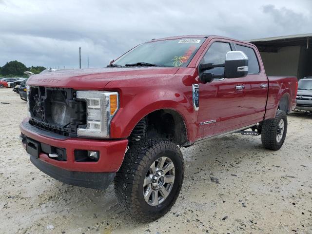 FORD F350 SUPER 2017 with VIN 1FT8W3BT7HEB99346 - Photo from auction