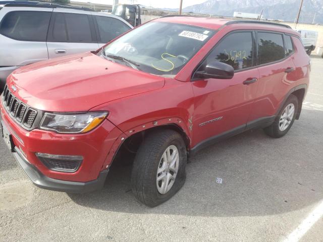 JEEP COMPASS SP 2018 with VIN 3C4NJDABXJT454321 - Photo from auction