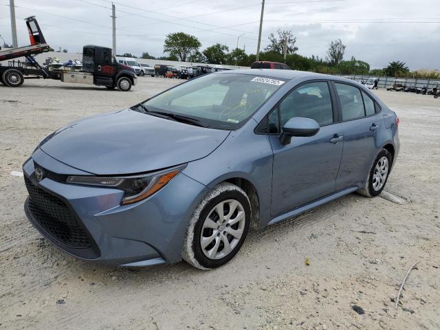 Photo 1 from auction – 2022 TOYOTA COROLLA LE with VIN 5YFEPMAE9NP361033