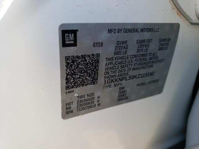 Photo 14 from auction – 2019 GMC ACADIA DEN with VIN 1GKKNPLS8KZ115142