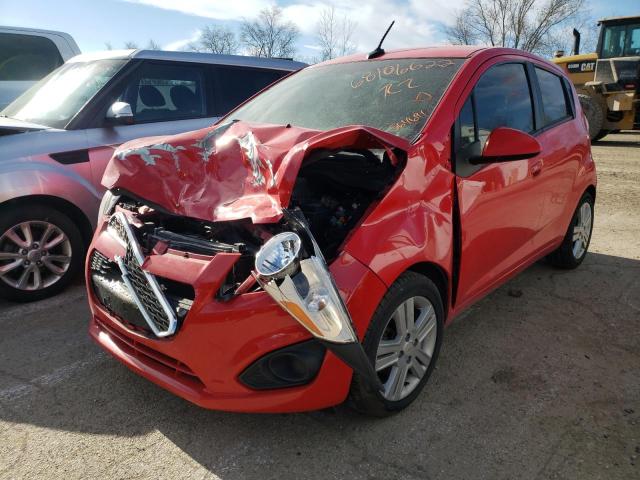 CHEVROLET SPARK 1LT 2013 with VIN KL8CD6S93DC564691 - Photo from auction