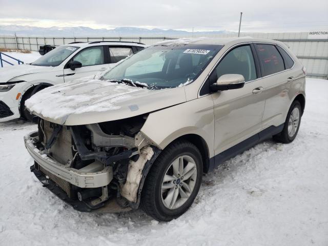 FORD EDGE SEL 2017 with VIN 2FMPK4J97HBC45896 - Photo from auction