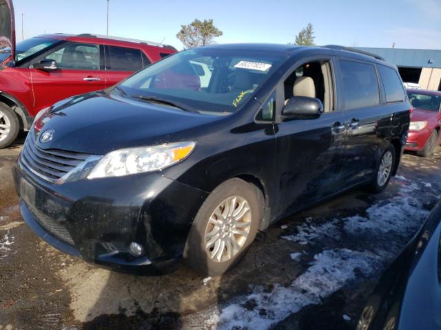 TOYOTA SIENNA XLE 2012 with VIN 5TDYK3DC1CS231204 - Photo from auction