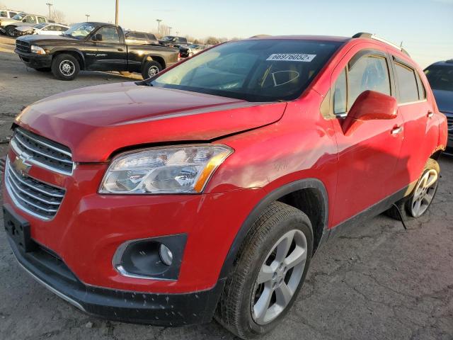 CHEVROLET TRAX LTZ 2015 with VIN KL7CJTSB1FB257866 - Photo from auction
