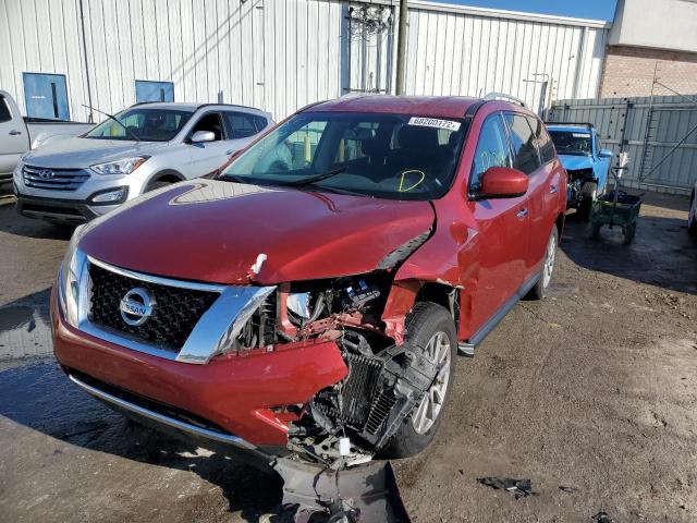 NISSAN PATHFINDER 2015 with VIN 5N1AR2MM5FC672755 - Photo from auction