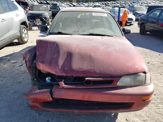 Photo 5 from auction – 1997 TOYOTA COROLLA BA with VIN 1NXBA02E4VZ626189