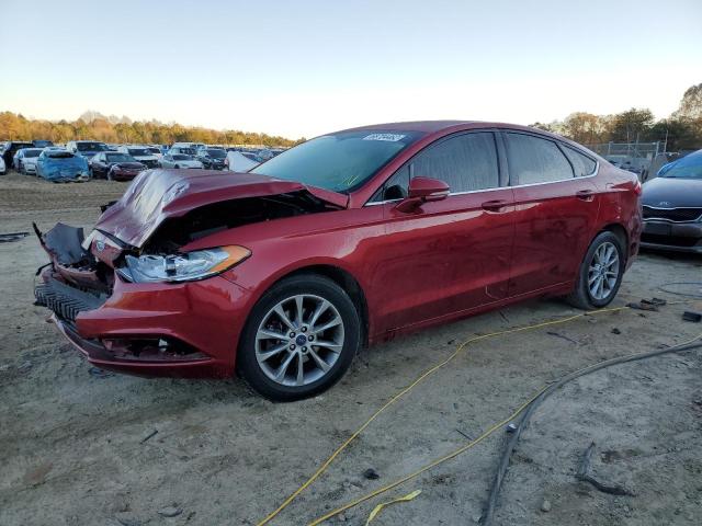FORD FUSION SE 2017 with VIN 3FA6P0H71HR401727 - Photo from auction