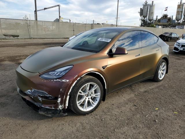 TESLA MODEL Y 2020 with VIN 5YJYGDEE3LF054490 - Photo from auction