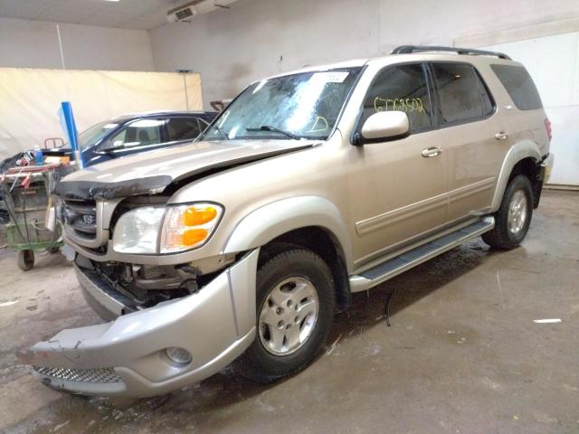 TOYOTA SEQUOIA SR 2003 with VIN 5TDBT44A83S199164 - Photo from auction