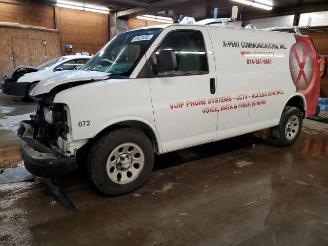 CHEVROLET EXPRESS G1 2013 with VIN 1GCSGAFX9D1109944 - Photo from auction