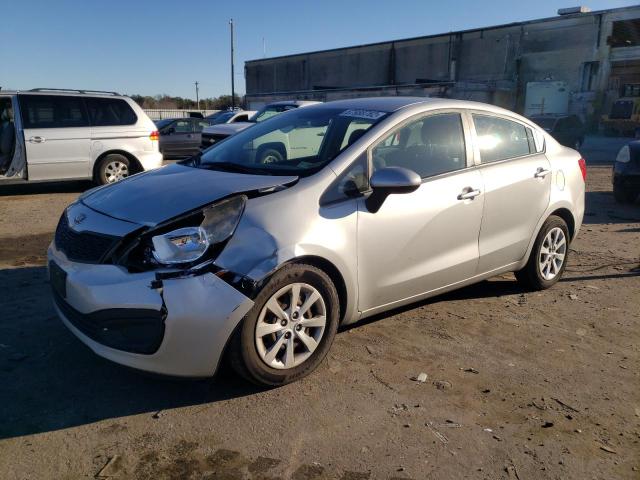 KIA RIO LX 2013 with VIN KNADM4A39D6239634 - Photo from auction