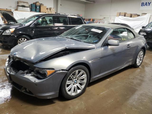 BMW 650 I 2007 with VIN WBAEK13537CN84140 - Photo from auction