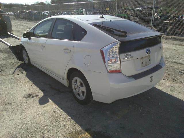 Photo 3 from auction – 2010 TOYOTA PRIUS with VIN JTDKN3DU7A0128701