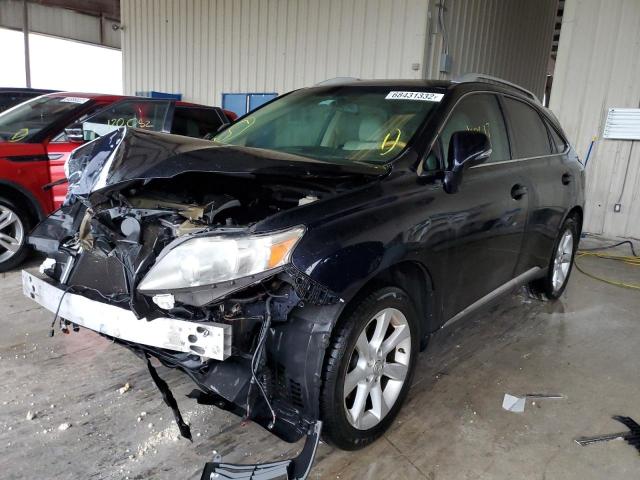 LEXUS RX 350 2010 with VIN 2T2ZK1BAXAC033247 - Photo from auction