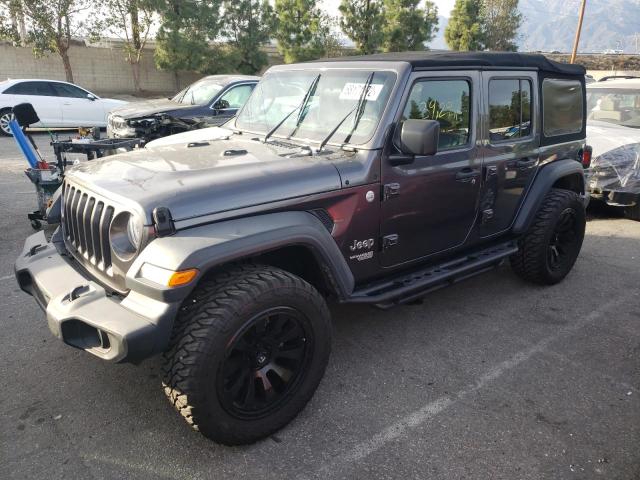 JEEP WRANGLER U 2018 with VIN 1C4HJXDG5JW166321 - Photo from auction